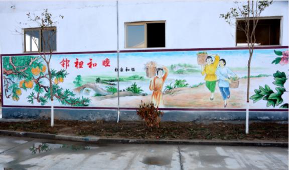 抚州乡镇文化墙 乡风文明焕发新活力