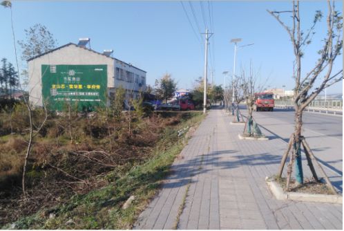 抚州书山南院墙体广告