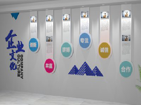 抚州企业文化墙需要传递什么办公文化？