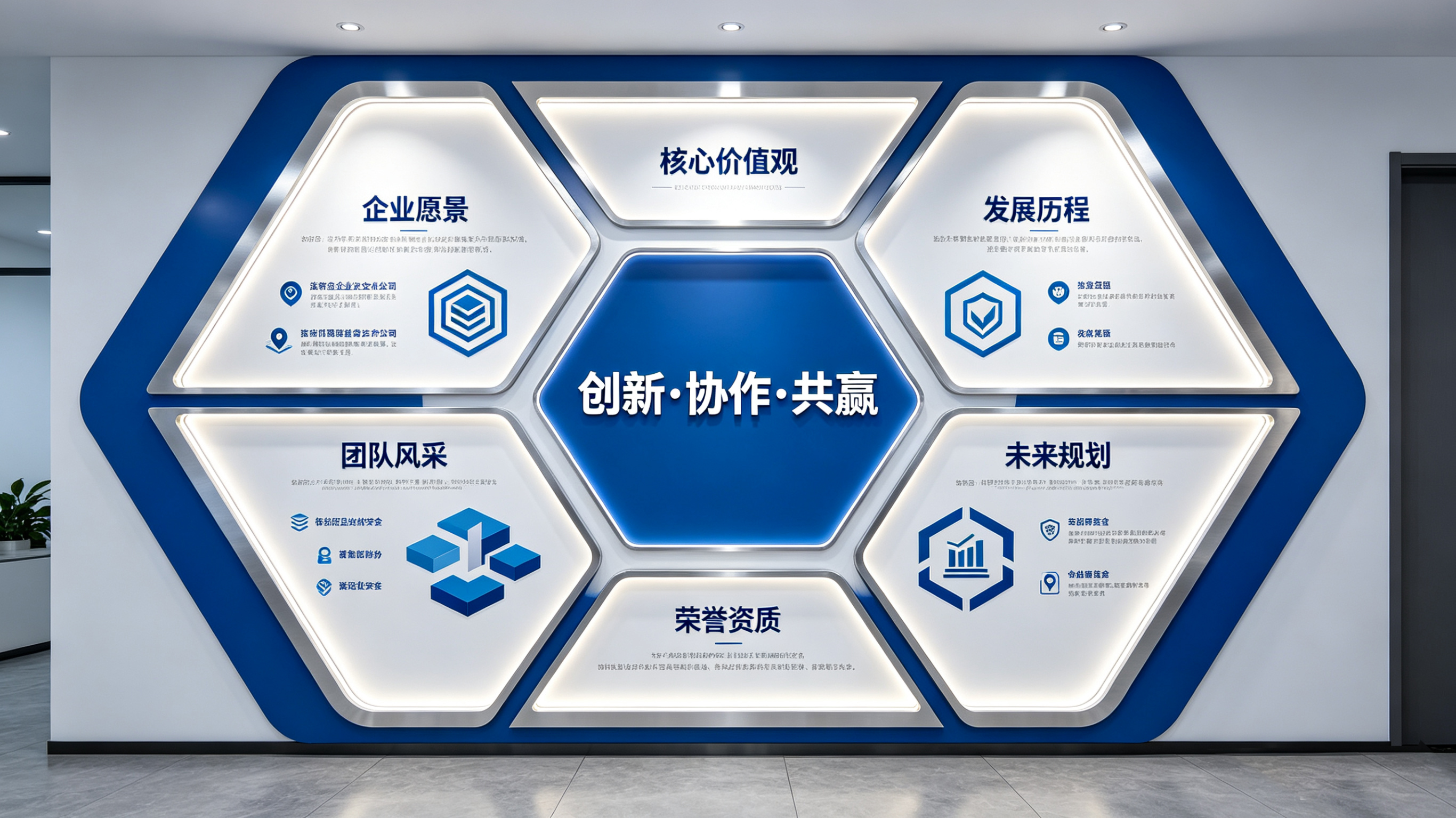 抚州企业文化墙六边形避坑指南（新手常犯5个错误）